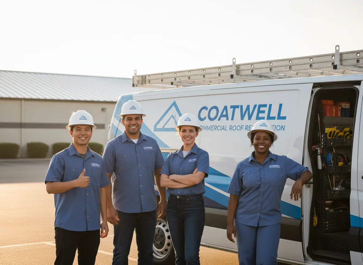 Commercial roof coating company in Wilburton, OK